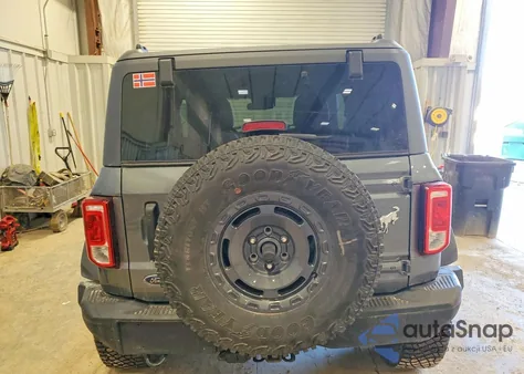 2024 Ford Bronco Black Diamond z USA, uszkodzony, nr VIN 1FMDE1AP3RLB13744